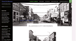 Desktop Screenshot of ellwoodcitymemories.com